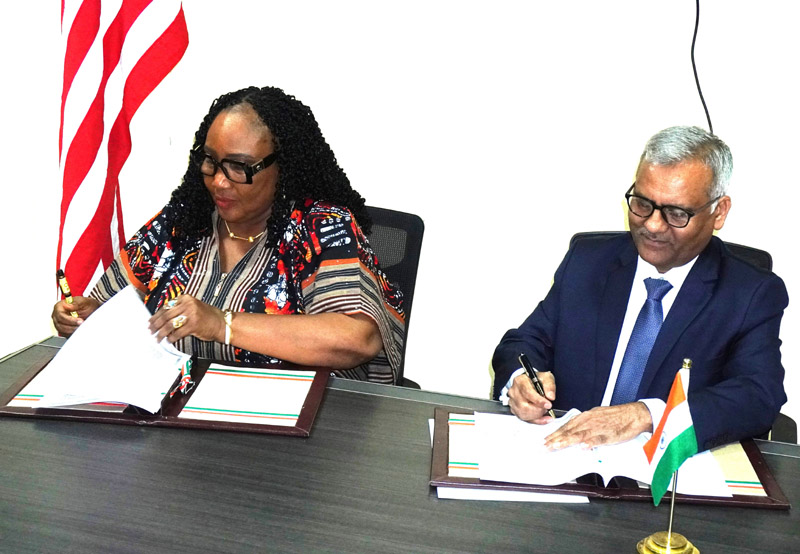 Signing of MoU  between India and Liberia on Indian Pharmacopoeia - 11 December 2025.